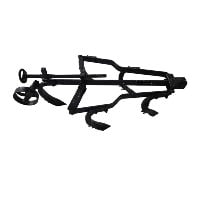 Heavy Duty 5 Tyne Cultivator Attachment for Power Weeder